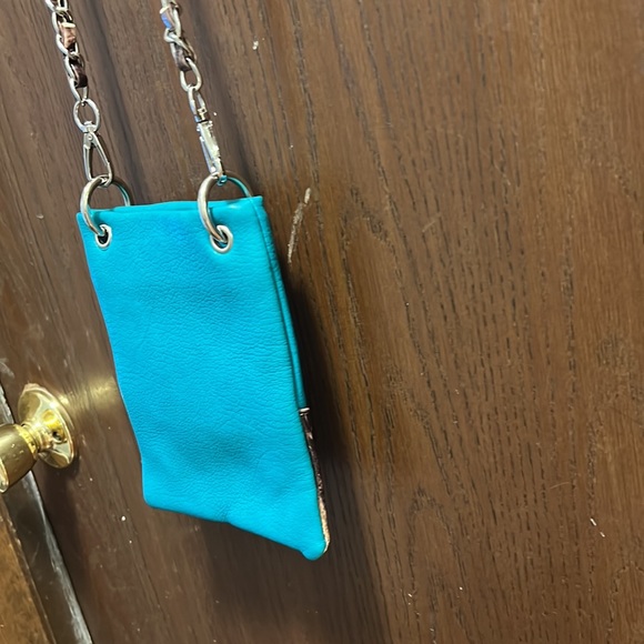 Crossbody Phone bag Horse and Horseshoe Blue - Picture 11 of 13